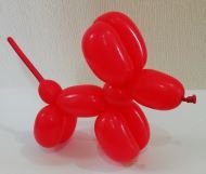 やさしいバルーンアートの教室風景・作品