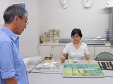 日本画IIの教室風景・作品