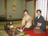 煎茶・宝山流の教室風景・作品