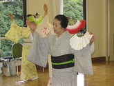 日本舞踊（古典舞踊、歌謡舞踊）の教室風景・作品