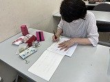 硬筆書道・ペン習字の教室風景・作品